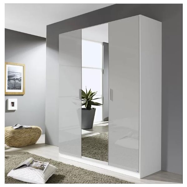 Rauch wardrobe alpine white/Soft Grey