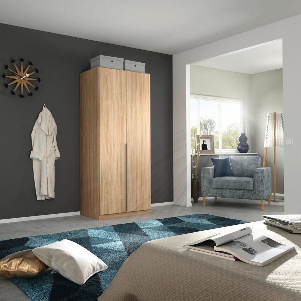 Rauch Albama 2 door hinged door wardrobe