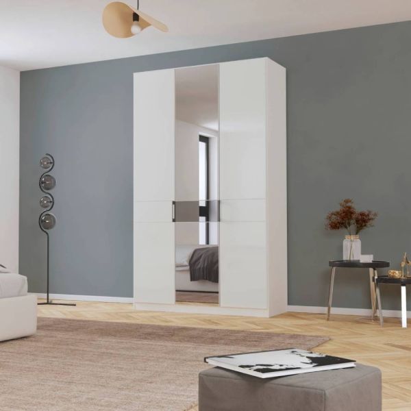 Rauch Versity 3 Door Hinged Wardrobe With Mirror