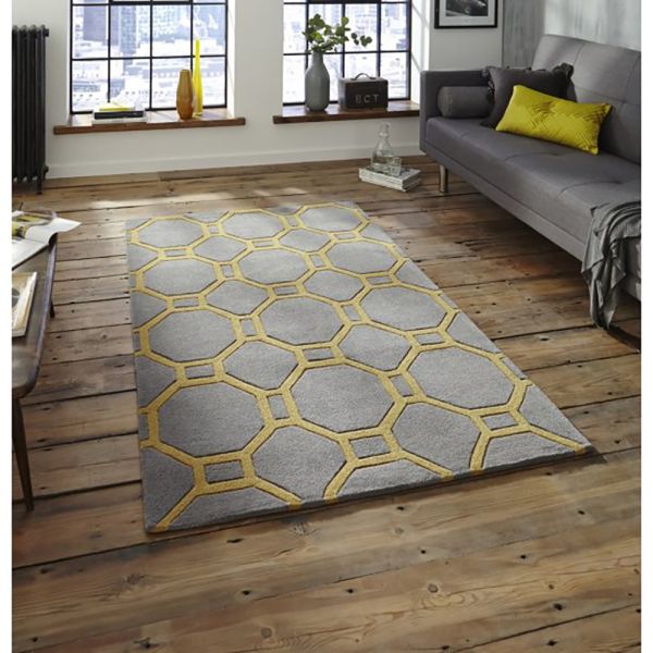 Hong Kong 4338 Grey/Yellow