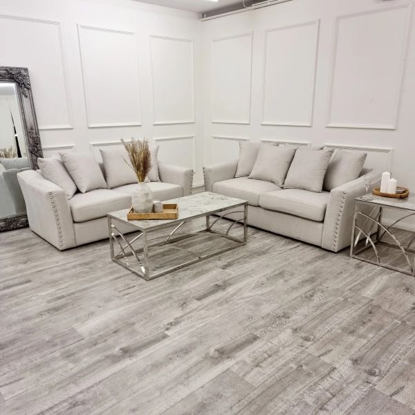 Blakley Fabric 3+2 Seater Upholstered Sofa Set