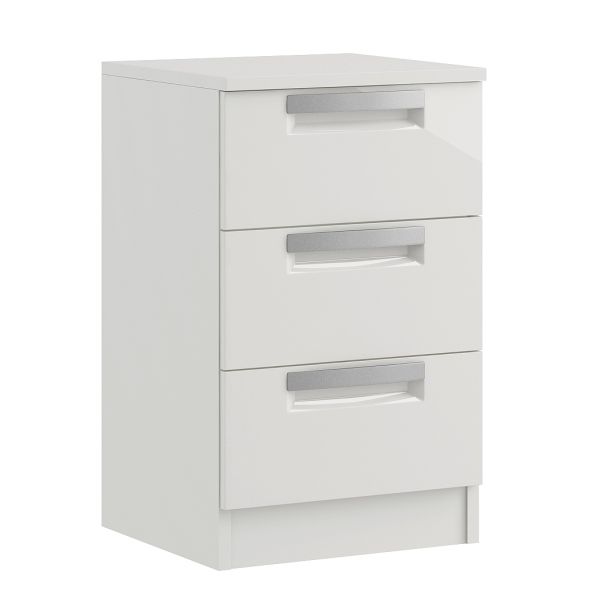 Maysons Milan 3 Drawer Bedside Cabinet