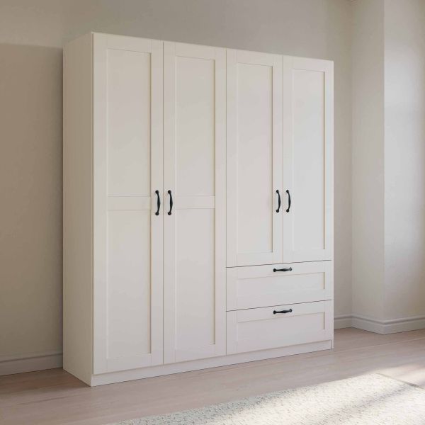 Rauch Cottage 4 Door Combi Wardrobe