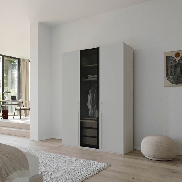 Rauch Skat Shine 3 Hinged Door Wardrobe  