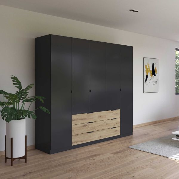 Rauch Davoa 5 Door Hinged Wardrobe
