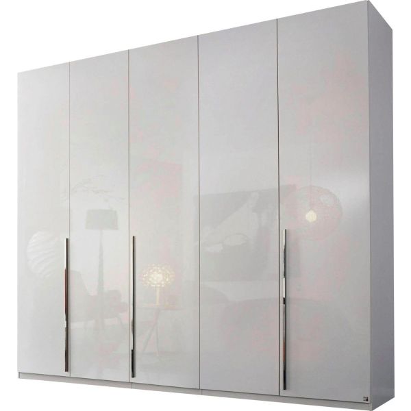 Rauch Montclar 5 Door Hinged High Gloss White Wardrobe with Premium Interior
Rach Montclar High Gloss White wardrobe
5 door hinged white wardrobe 
250 cm hinged door wardrobe
2.5m hinged door wardrobe 
Premium quality wardrobe 
German wardrobe 