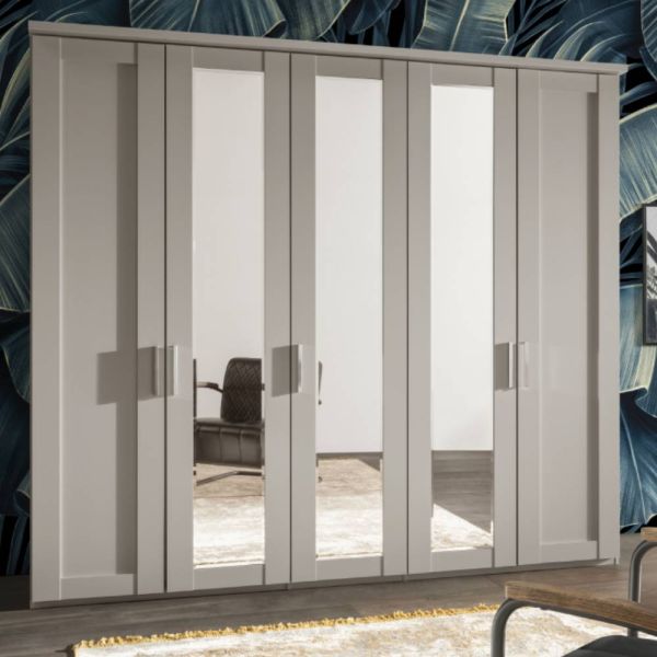 Wiemann Cambridge 5 Hinged Door Wardrobe with Mirror
