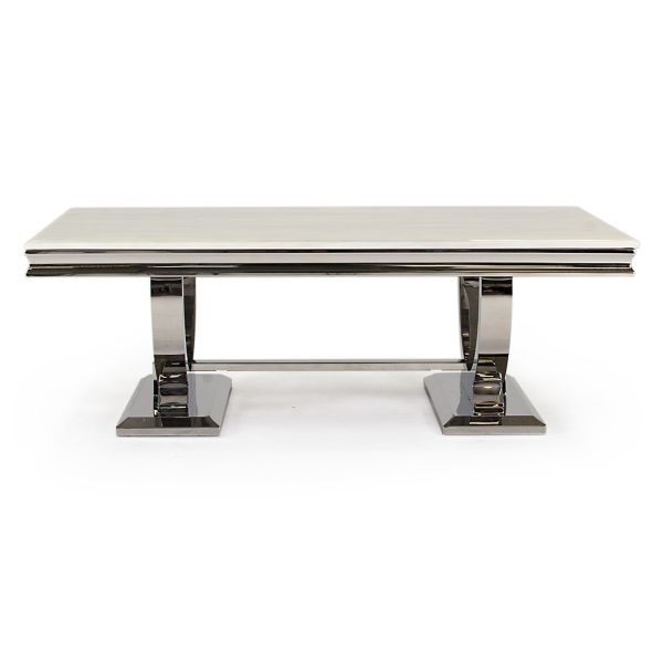 Arianna Cream Marble Coffee table