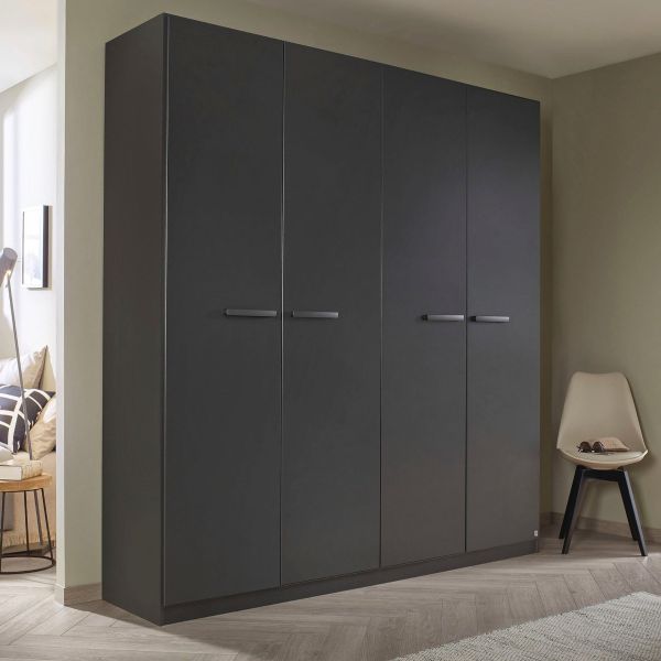 Rauch Modi Wardrobe 
Rauch 4 Door Wardrobe 
Rauch 4 Door Metallic Grey Wardrobe 
Rauch 4 Door Modi Metallic Grey Wardrobe 
Rauch Metallic Grey Wardrobe 
1.81M Wardrobe 
2.26M Wardrobe