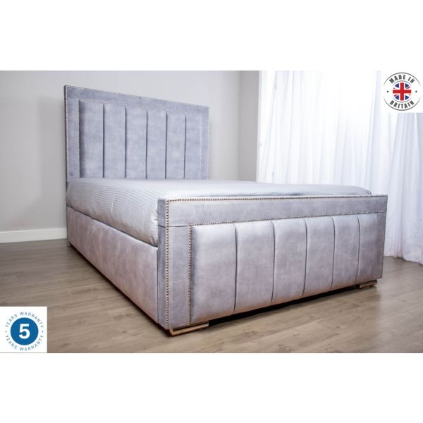 Coniston Velvet Fabric Upholstered Bed Frame