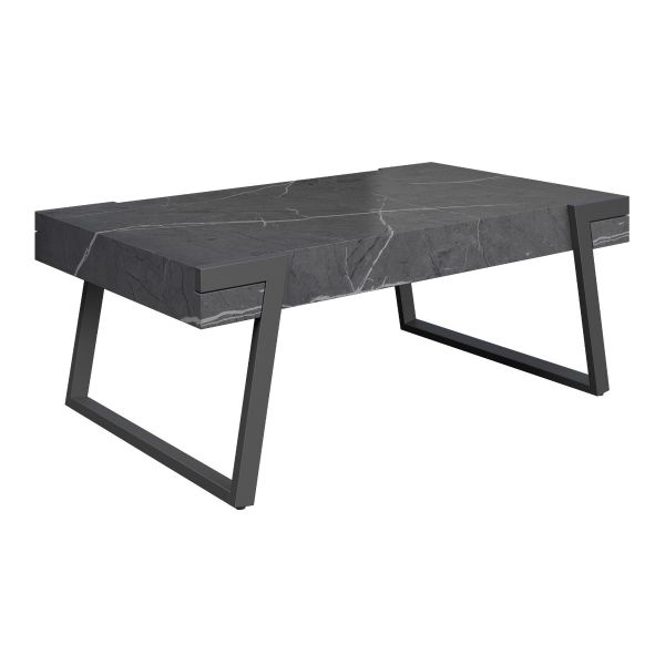 Apexa Grey Marble Coffee Table