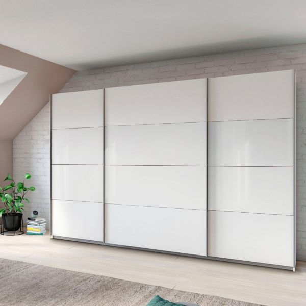 Rauch Quadra White 315CM Wide 3 Sliding Door Wardrobe 
Rauch Quadra Sliding Door Wardeobe
White 3 Door Sliding Wardrobe 
Over 3M Sliding Door Wardrobe 
Large 3 Door Wardrobe
White Sliding Door Wardrobe
Modern luxury 3 door sliding wardrobe