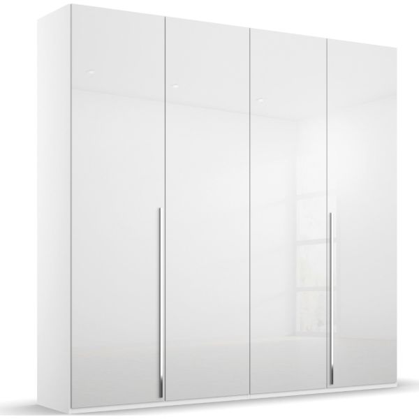 Rauch Montclar 4 Door Hinged High Gloss White Wardrobe with Premium Interior
Rauch Montclar Hinged Door Wardrobe
200CM wardrobe
2M wardrobe 
White high gloss wardrobe
Modern Luxury Wardrobe 
Good Quality wardrobe
German Wardrobe
