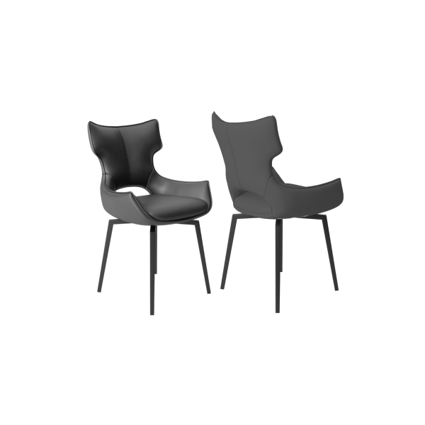 Nevada Grey Leather Swivel Dining Chair
Torelli Raffaello Swivel Dining Chair Grey