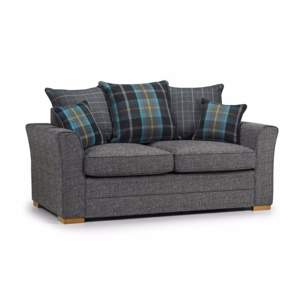 Sofa Express Chilli 3 Seater Pillow Back Fabric Sofa