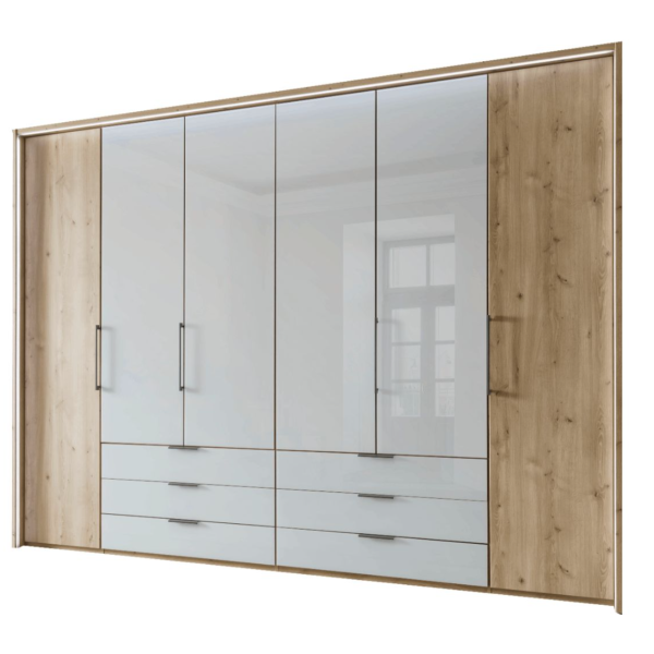 Wiemann Monaco 1000 Combi 6 Hinged Door Wardrobe