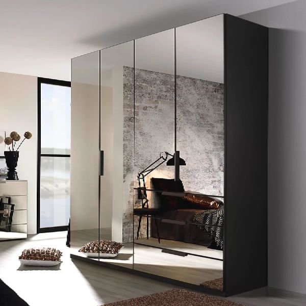 Rauch miramar 4 door hinged wardrobe with drawers and mirror front