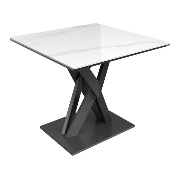 Venice 1.6M Latte Marble Effect Dining Table