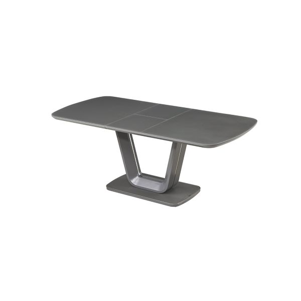 Vida Living Lazzaro Ext Graphite Grey Matt 1600/2000 Dining Table