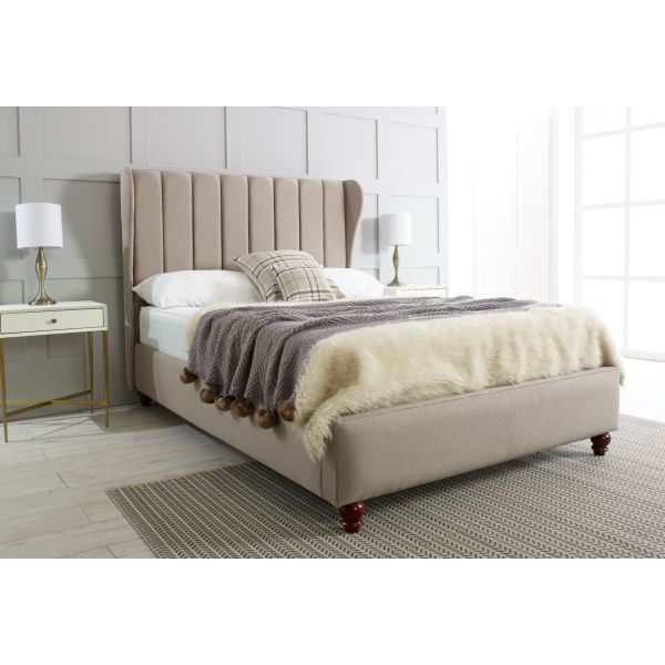 Paris Fabric Upholstered Bed Frame