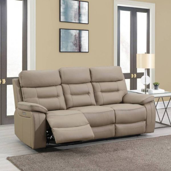 3 Seater power recliner sofa