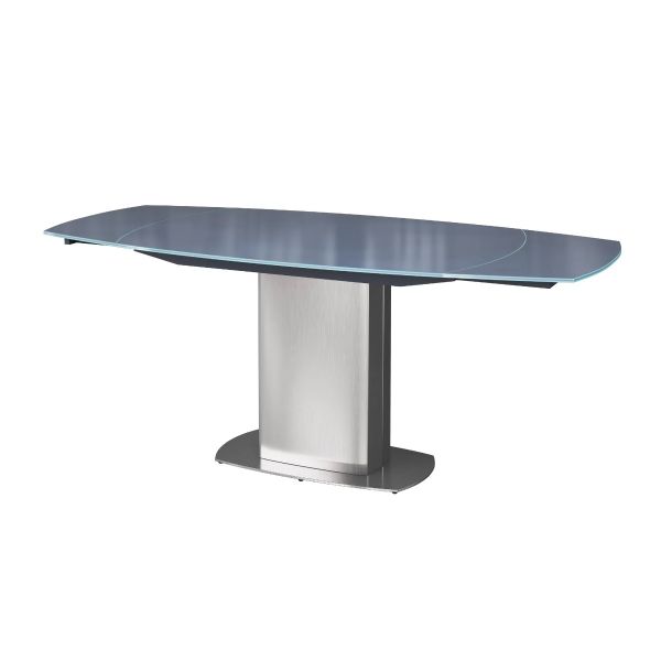 Oscar Grey Tempered Glass Dining Table 
Torelli Olivia Swivel Grey Glass Dining Table