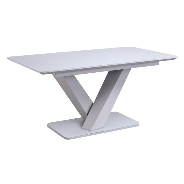 Vida Living Light Grey Rafael Extending dining table 