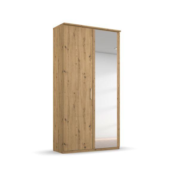 Rauch Tellin 2 Hinged Door Wardrobe 1 Mirror Door