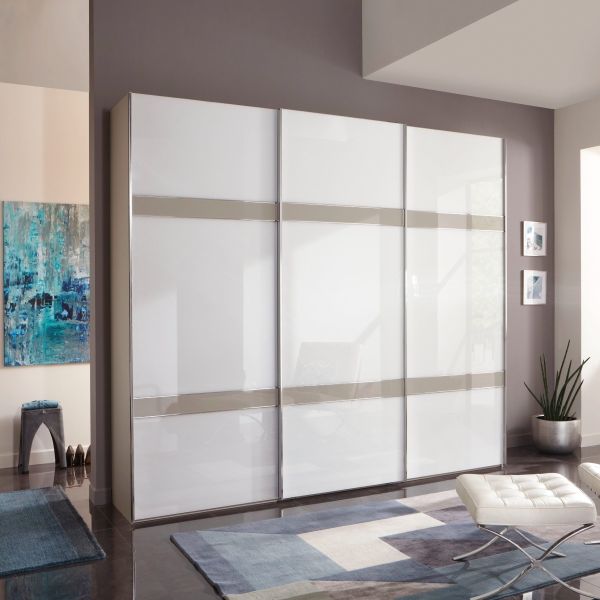 Wiemann Rialto 2.5M Sliding door Wardrobe 
2.5M Sliding Door Wardrobe from Wiemann 
250CM Sliding Door Wardrobe in white
White Sliding Door Modern Wardrobe
2023 Design Wardrobe
Ceiling High Wardrobe
