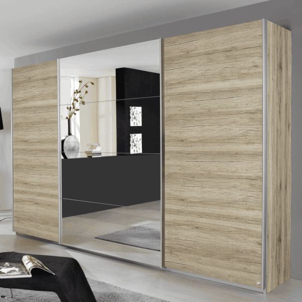 Rauch Quadra 3 Door Sliding Door Wardrobe Sonoma oak
3 Door Sliding Wardrobe 
3 Gliding Door Wardrobe 
3M Sliding Door wardrobe 
315cm sliding door wardrobe 