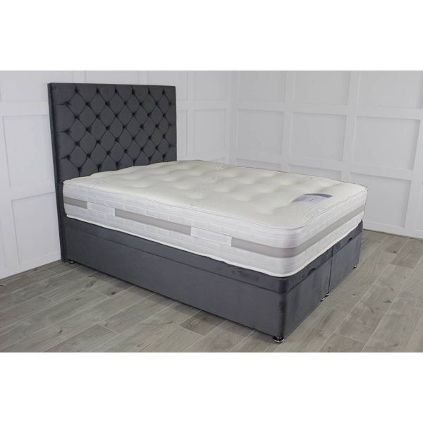 Saphire 2000 Mattress With Divan Set
Giltedge Beds Hampshire 2000
2000 pocket-sprung Mattress
Divan Base Beds and Mattresses