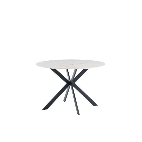 Talia 1.2m Round Dining Table - Italy White