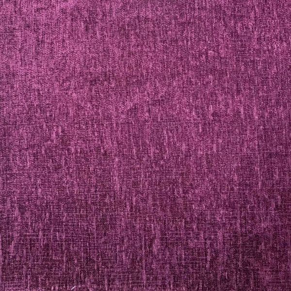 R and S Chenille Plum Fabric