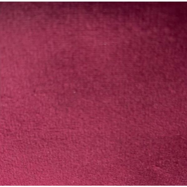 R and S Plush Velvet Claret Fabric
