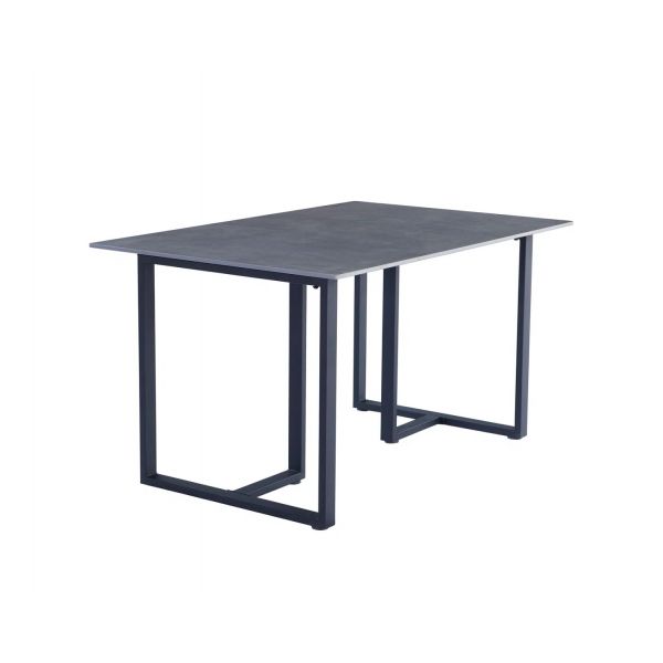 Grey Ceramica dining Table 
1.8M fixed Top ceramic Dining table 
Black base dining table 
Ceramic dining table with black base
1.8M Sintered Stone Top Dining Table - Grey
Kettle Interiors GK-18FTT 
1.8m Fixed Top Dining Table