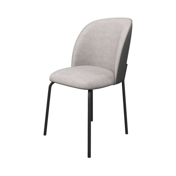2x Regalia Leather 2 Tone Dining Chair 