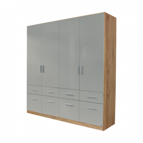 Celle Extra Combi Hinged Wardrobe with drawers