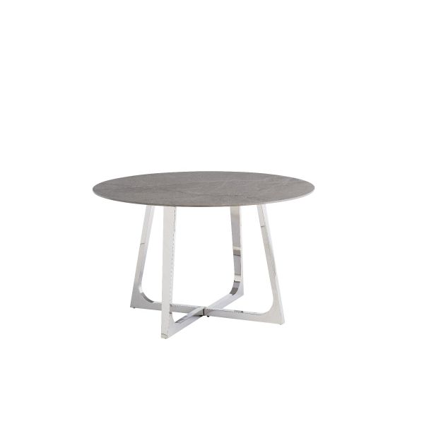 Desana Round Grey Sintered stone top dining table 
Round 4 Seater dining table 
Modern luxury 4 round dining table