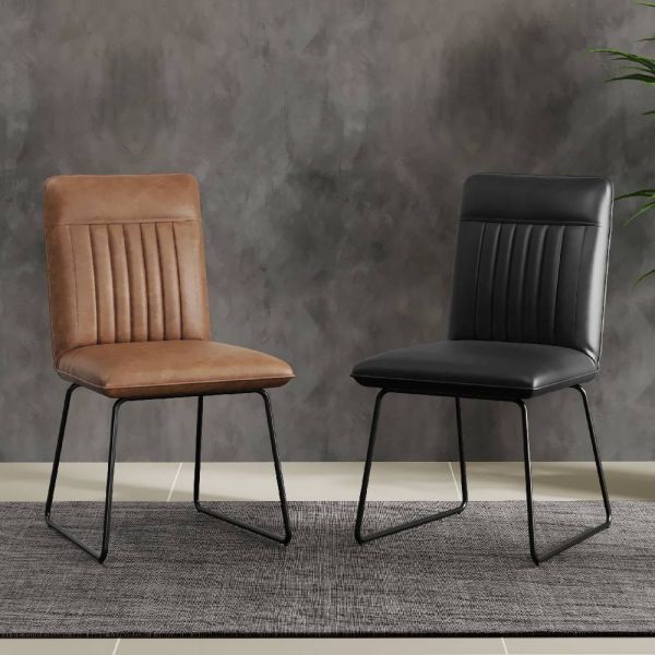 DEW PU Leather Dining Chair