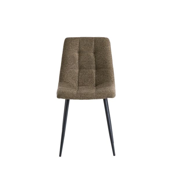 Asme Fabric Dining Chairs - Olive