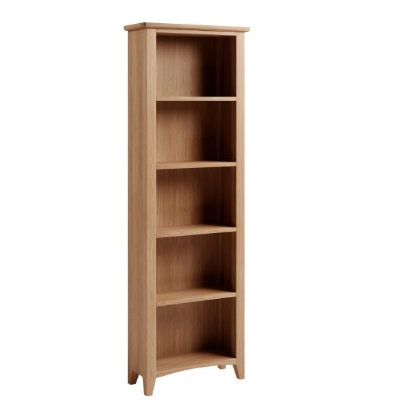 Grasmere GAO Light Oak Solid Wood Large Bookcase