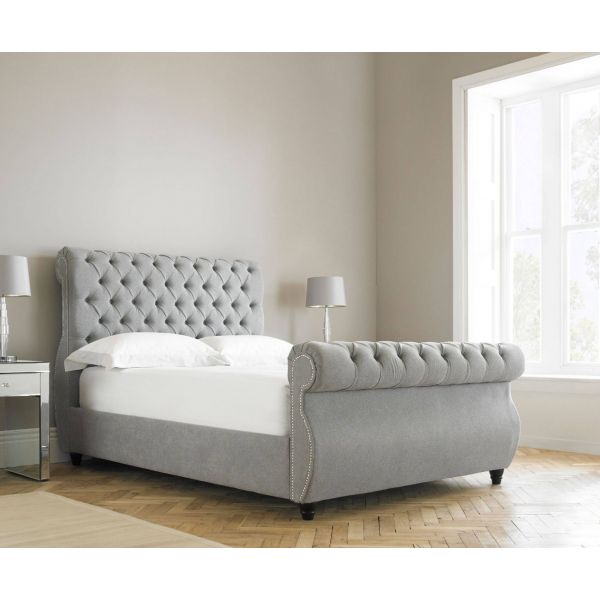 Chiswick Chesterfield Fabric Upholstered Bed Frame