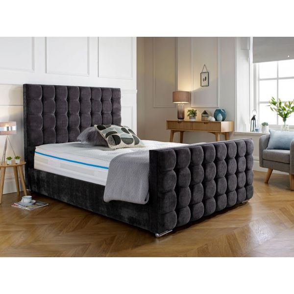 Kensington Fabric Upholstered Bed Frame | Top Quality Luxurious Beds & Mattresses