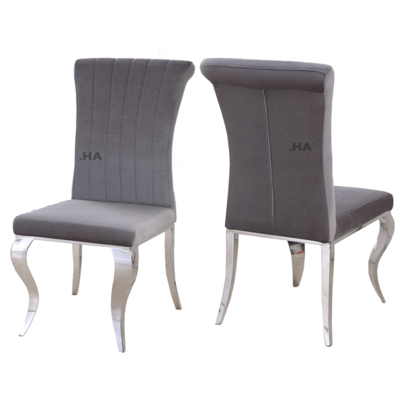 Liyana Grey Upholstered Chairs