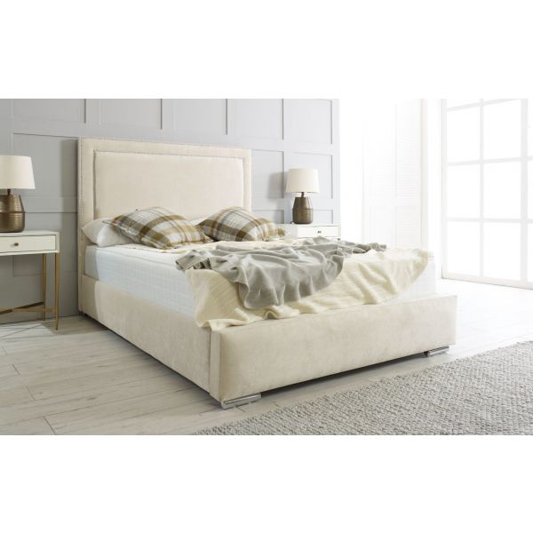 Vienna Fabric Upholstered Bed Frame