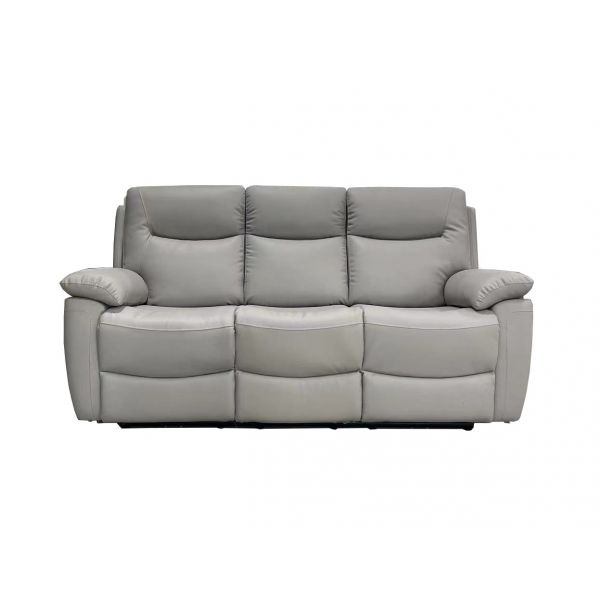 Lucie Leather Upholstered Power Recline sofa