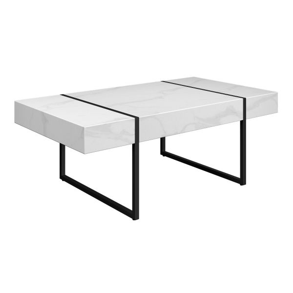 Alpex Marble Effect Coffee Table