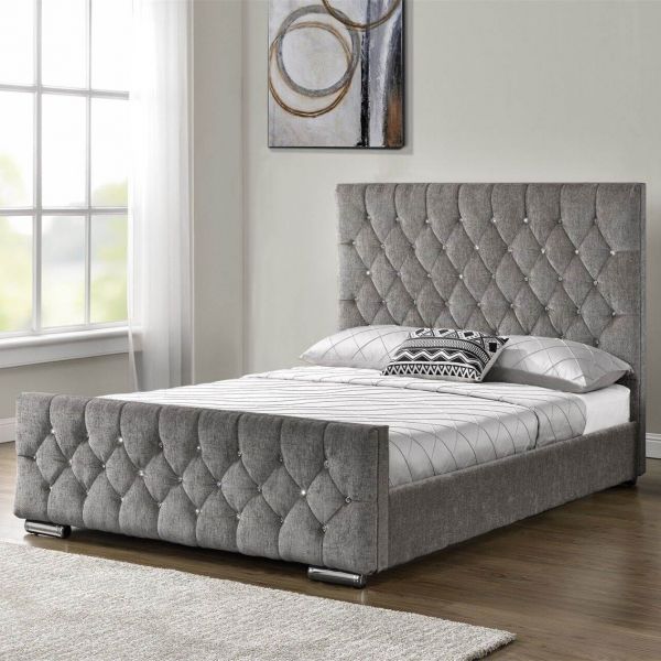 Moscow Fabric Upholstered Bed