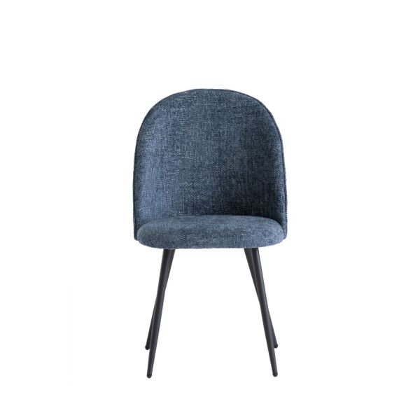 4 x Ramona Fabric Dining Chair - Blue
