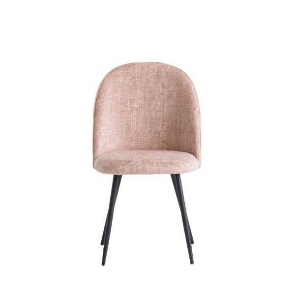 4 x Ramona Fabric Dining Chair -Flamingo